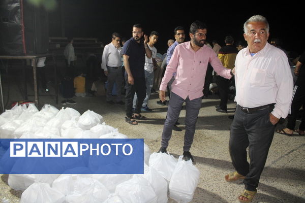 مهمانان ماه خدا اجتماع بزرگ دانش‌آموزان بوشهری 