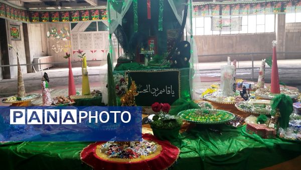 حجله نمادین حضرت قاسم(ع) در سامان