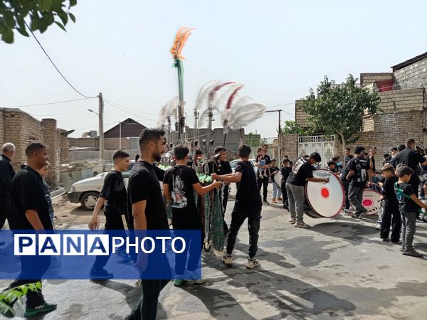 تاسوعای حسینی در شهر جعفریه قم 