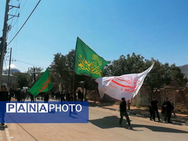 شهر نسر غرق در سوگ؛ برپایی دسته‌های عزاداری شهادت امام حسن(ع) و رحلت پیامبر اکرم(ص)