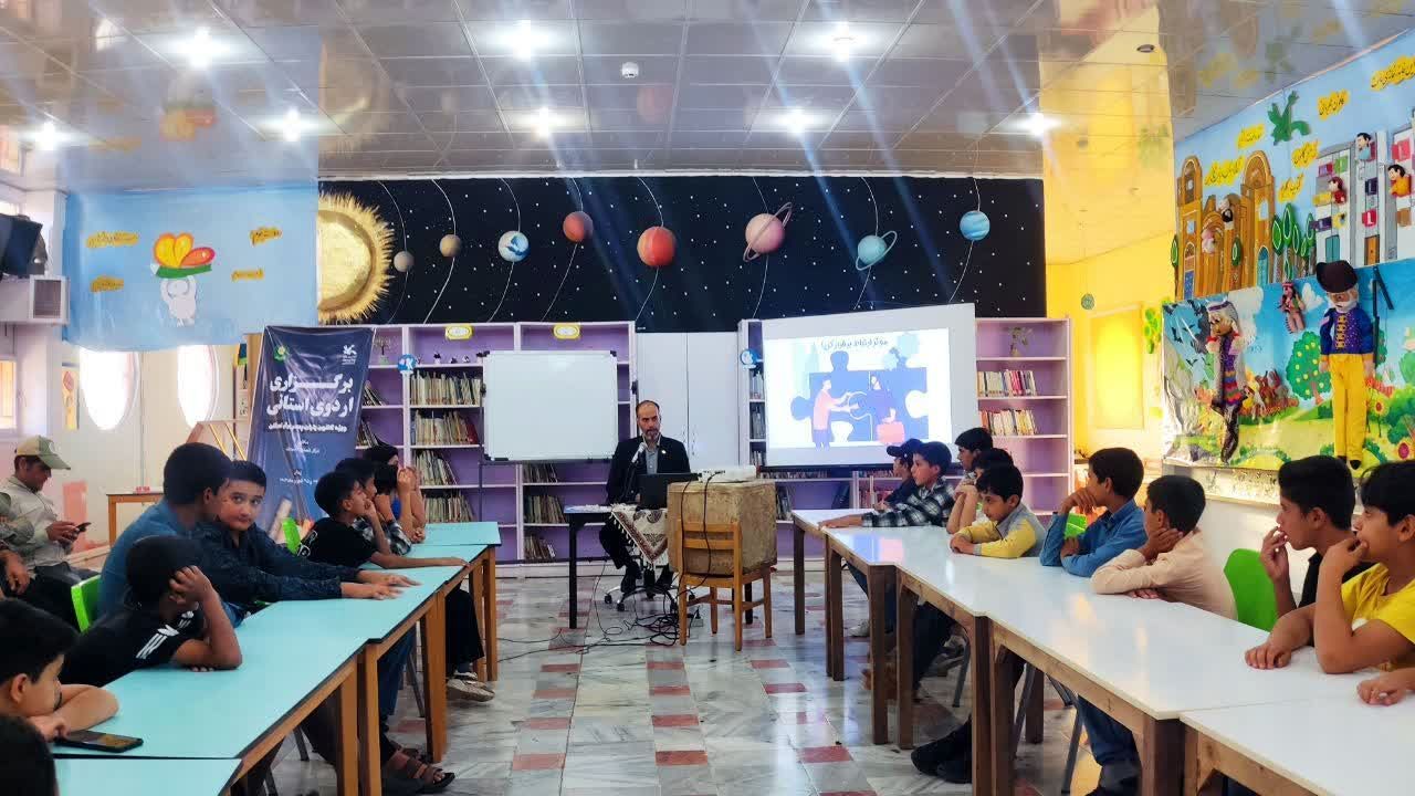 اردوی استانی کانون یاران پسر خراسان جنوبی در حال برگزاری است