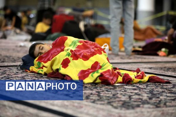 مراسم اعتکاف دانش آموزی در مسجد اعظم و مصلای قدس قم