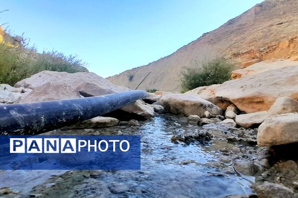 روستای برد‌زرد نگینی غریب در شهرستان لنده