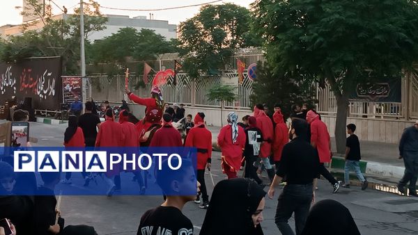 برپایی هیئت عزاداری بمناسبت عاشورای حسینی در شهرستان خلیل آباد
