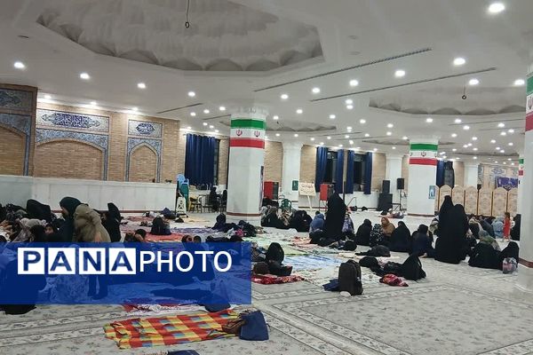 اسکان زائران حرم امام خمینی(ره) در مصلی باقرشهر
