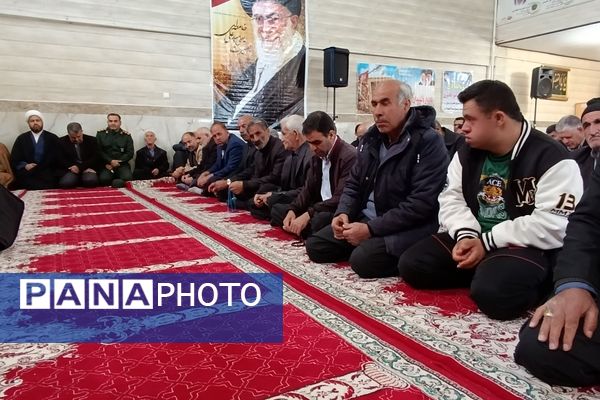 یادواره شهدا در دهستان مومه‌ای از توابع اسلام آباد غرب 