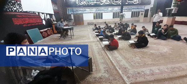 جلسه قرآنی و آموزش تخصصی قرائت قرآن کریم شهدای فدافن