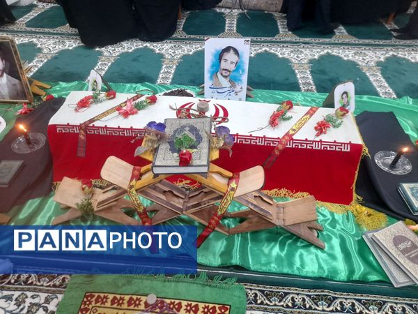 حضور مادران شهدا در مدرسه شهید رزمی خلیل آباد