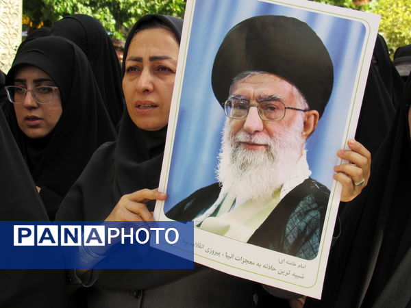 خروش بی‌نظیر سنندج در بدرقه شهید آسمانی رضا بسطامی