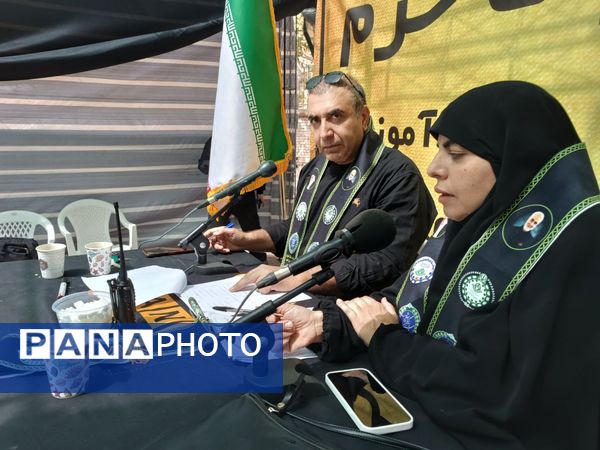 موکب «هم‌قدم تا حرم»؛ میعادگاه خادمان دانش‌آموز