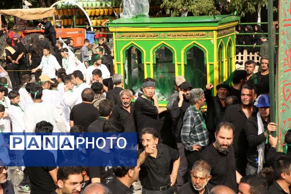 شور عزاداری عاشورای حسینی در قم