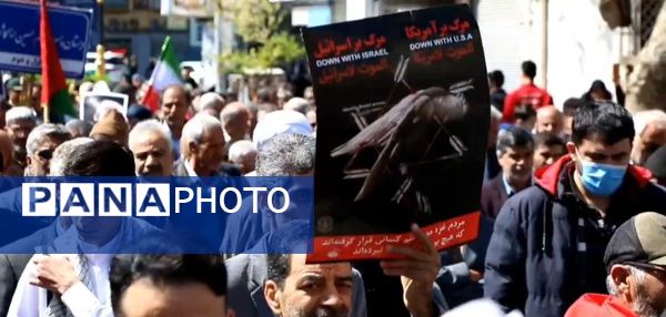 مراسم راهپیمایی روز قدس در شهرستان کاشمر با حضور پررنگ مردم برگزار شد