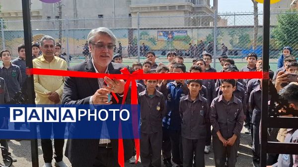 افتتاحیه آلاچیق در دبستان پانزده خرداد 