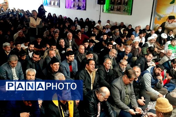 مراسم پنجمین سالگرد شهادت سردار سلیمانی در ناحیه سپاه سملقان