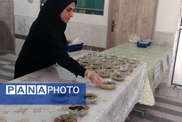 برپایی موکب شهادت حضرت زهرا(س) در دبیرستان شهید محمدتقی دستغیب ناحیه ۳ 