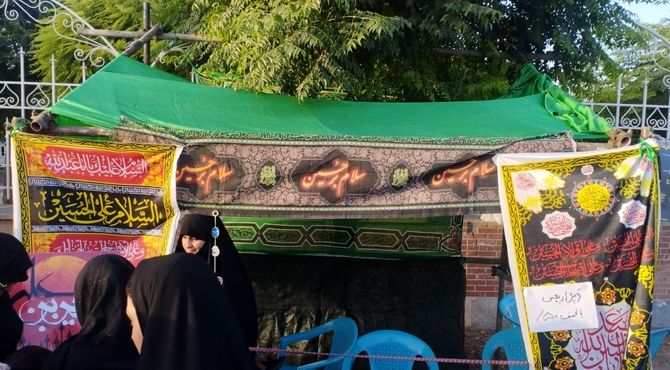 برپایی ایستگاه صلواتی در پیاده‌روی جاماندگان اربعین حسینی 