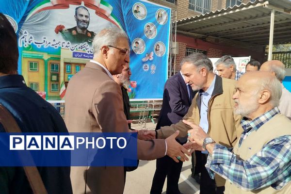 برگزاری مراسم تکریم از فرزند شهید سهیل رستمیان در ناحیه یک شهرری