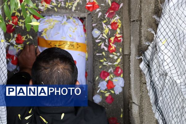 تشییع پیکر مطهر شهید گمنام در جوانرود