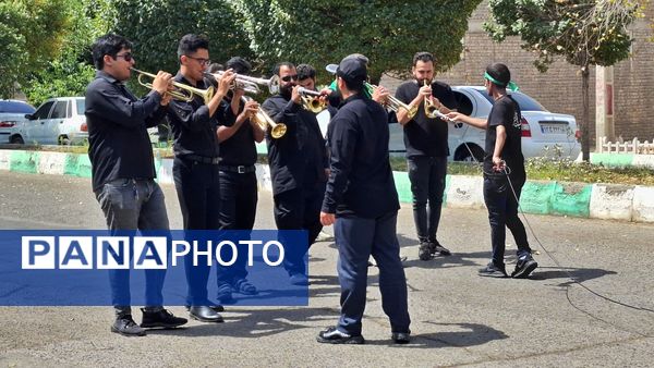 سوگواری روز عاشورا در شهر کهک قم