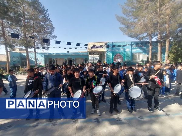 مراسم شهادت حضرت فاطمه زهرا (س) در دبستان شهید محمود فلاحزاده ابرکوه