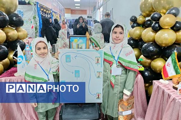 بازدید دانش آموزان ناحیه دو شهرری از نمایشگاه پژوهش اداره کل شهرستانهای استان تهران 