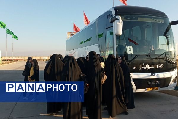 حضور دانش‌آموزان زنجانی در مناطق جنگی دفاع مقدس