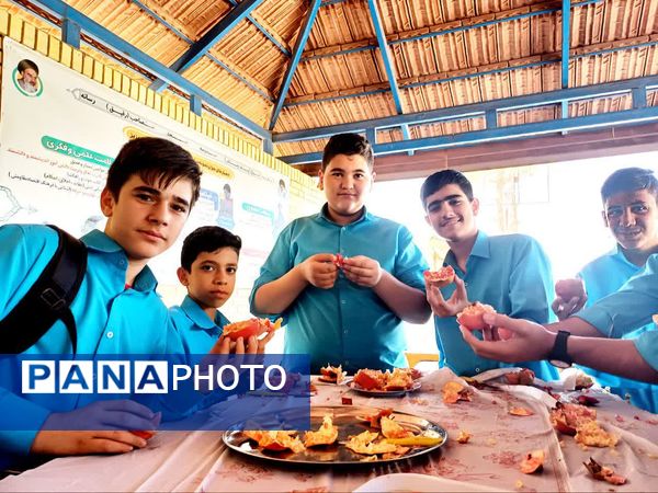 جشن صد دانه یاقوت در دبیرستان لقمان حکیم اشکذر 