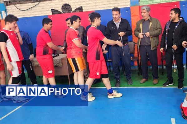 مسابقات بسکتبال دوره متوسطه اول پسران در ناحیه دو شهرری 