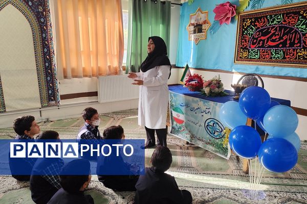 افتتاحیه «سفیران سلامت» در دبستان شهید قلنبر ناحیه دو شهرری 