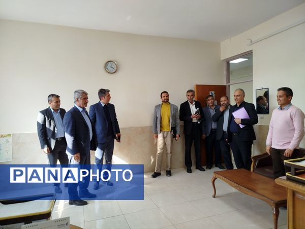 بازدید اداره‌کل آموزش و پرورش خراسان از بخش‌های مختلف آموزش و پرورش شهرستان فاروج 