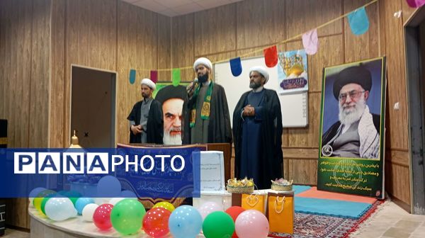 جشن روز دختر و حضور خادمان حرم امام رضا (ع) در فاروج