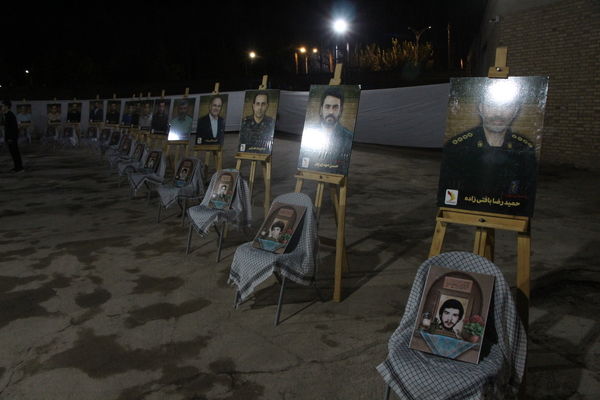 یادواره شهدا هنرستان فنی انقلاب اسامی یزد