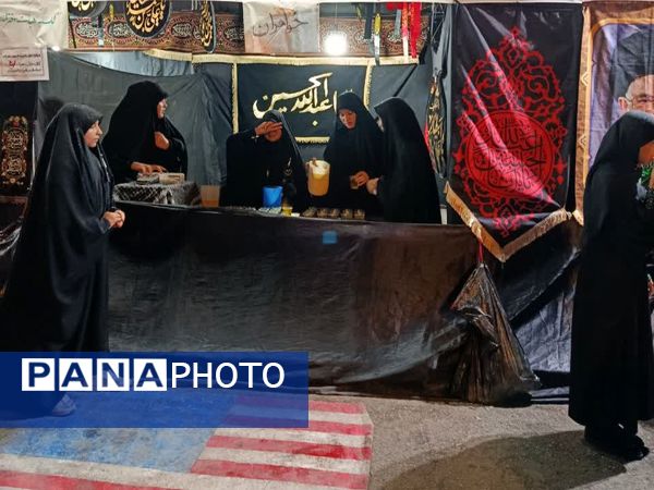 برپایی موکب دختران بصیرا در بجنورد 