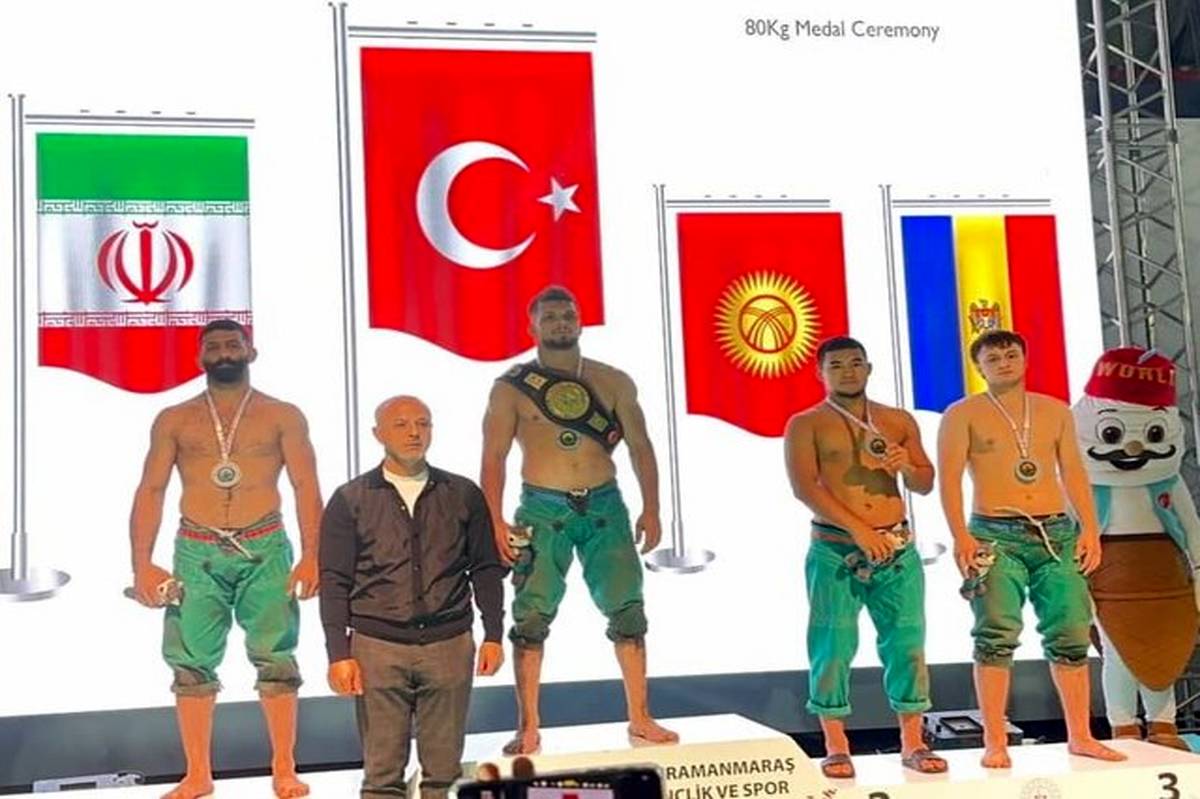 نایب قهرمانی غرورآفرین ایران در کشتی پهلوانی ترکیه