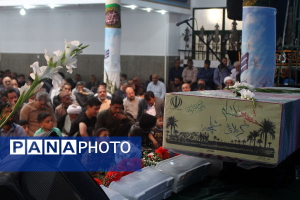 حضور نوجوانان در سی و پنجمین یادواره شهدای روستای فردوی قم