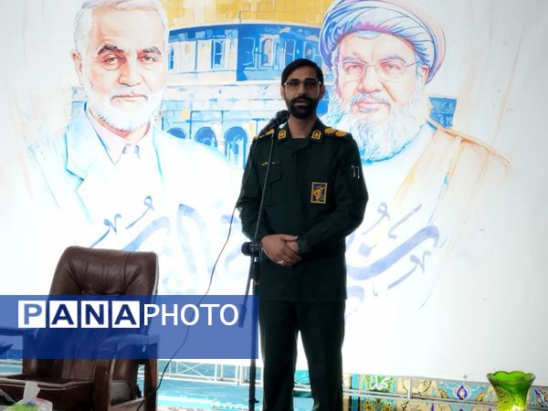 مراسم گرامیداشت شهدای جبهه مقاومت در فیروزکوه