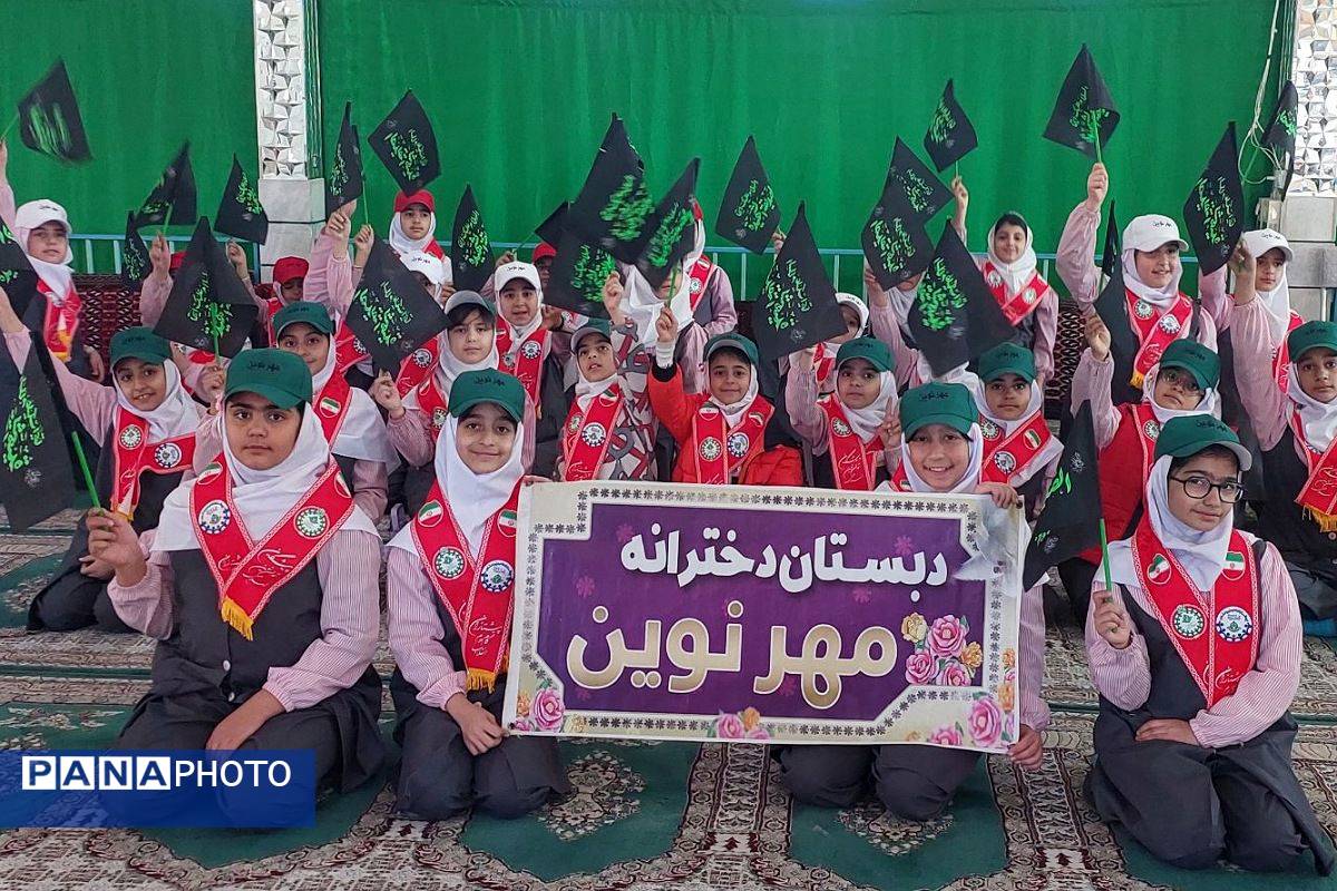 فیروزکوه در سوگ؛ دانش‌آموزان داغ‌دار بانوی دو عالم شدند