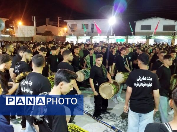 شام غریبان حسینی در گلوگاه 