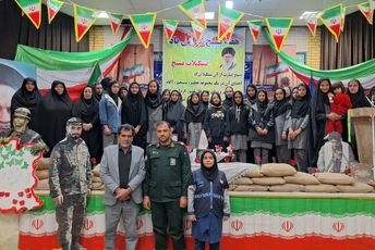 همایش اقتدار فدائیان ولایت در شهر ایزدخواست