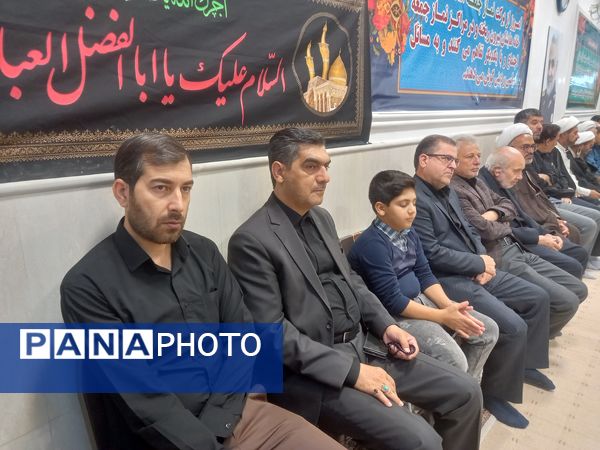 مراسم عزاداری شهادت امام رضا(ع) در دفتر امام جمعه کاشمر 
