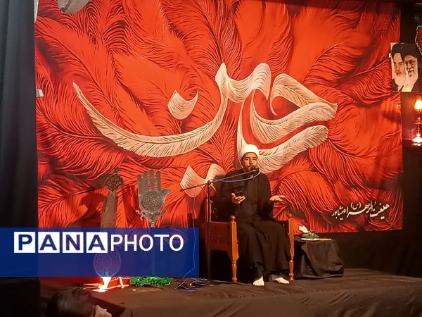 شب هشتم محرم در هیئت الزهرای نیشابور 