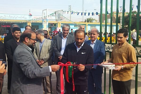 آیین افتتاح زمین چمن مصنوعی شهید دانشجو 