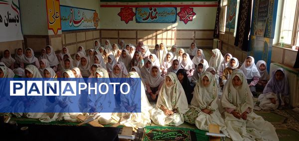 محفل انس با قرآن کریم در مدارس شهرستان هلیلان