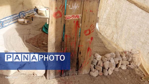 افتتاح نمایشگاه نبرد ناتمام در دبیرستان صدرا ابرکوه