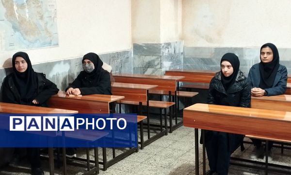 آمادگی پیش از مانور زلزله در هنرستان کاردانش حافظ 