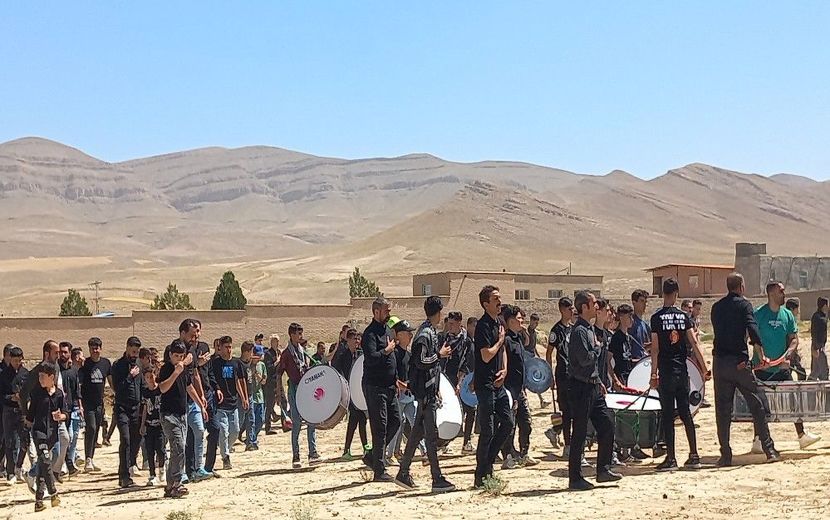 سوگواری سرور و سالار شهیدان به مناسبت عاشورای در روستای گزکوه