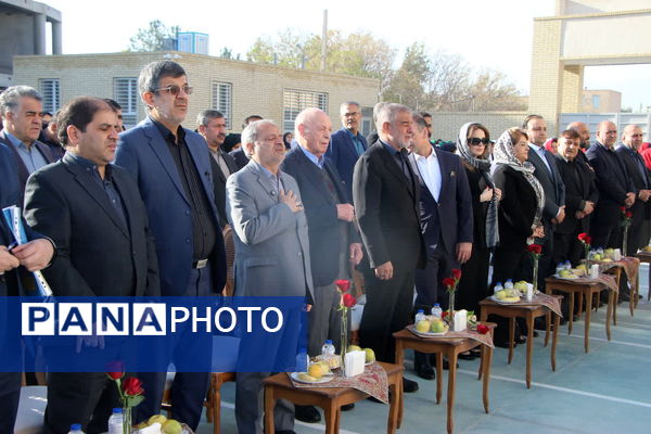 افتتاح دبیرستان راهنمایی مرتاض با حضور وزیر آموزش و پرورش