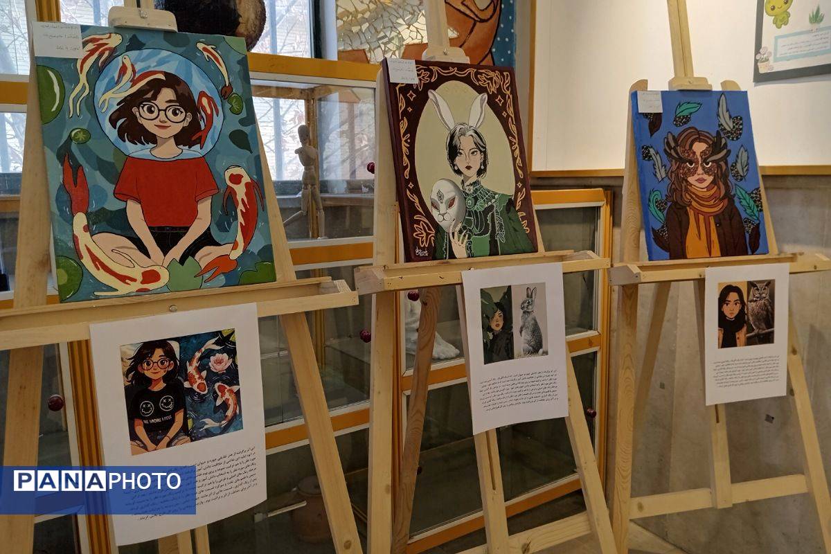 بازدید از هنرستان آفرینش پردیس