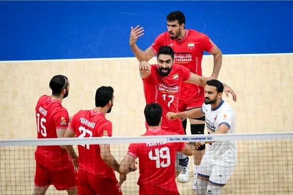 والیبال ایران در جمع ۸ تیم برتر جهان
