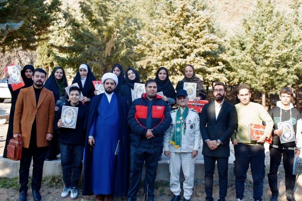 اردوی دو روزه نمایندگان مجلس دانش‌آموزی لرستان با بازدید از مراکز فرهنگی